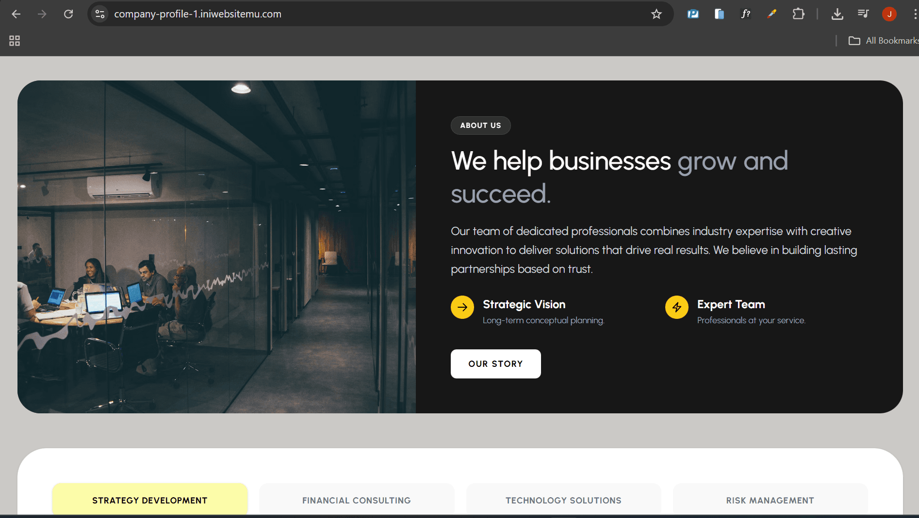 Website Company Profile 1 thumbnail 4