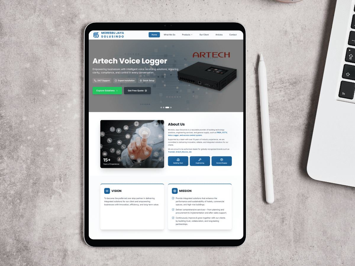 Harga Jasa Pembuatan Website Company Profile Termurah & Profesional