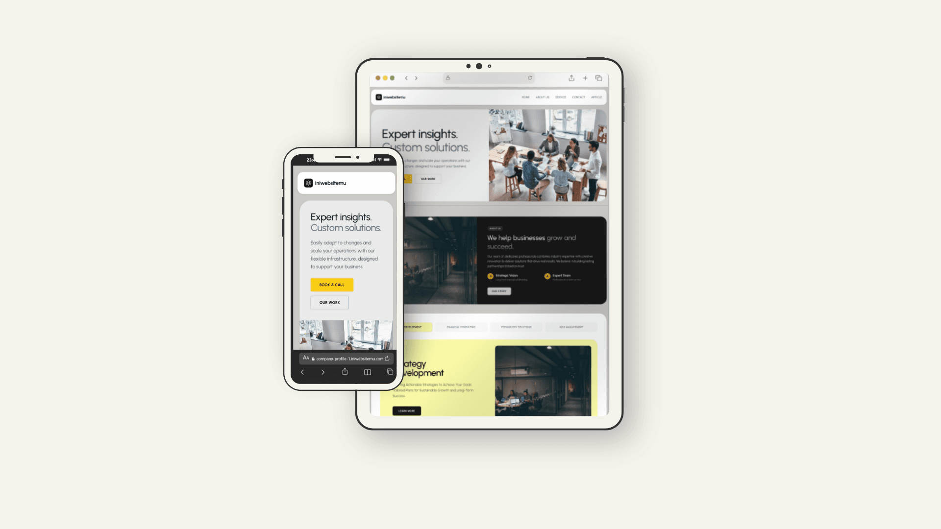 Jasa Pembuatan Company Profile Website Profesional